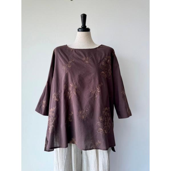 セモア　ATELIER SIX　中古　レディース　トップス　シャツ　ブラウス　綿　刺しゅう　美品