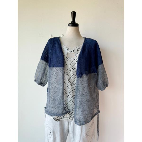 センソユニコ　イオコムイオ　センソ　レディース　トップス　ベスト　ニットカーディガン　羽織り　美品　...