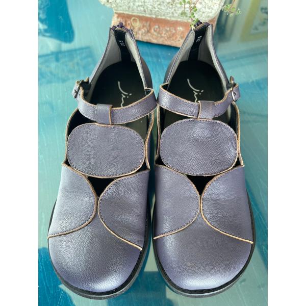 センソユニコ　慈雨　Jiu　中古　リサイクル　センソ　レディース　シューズ　靴　ストラップ　23.5...