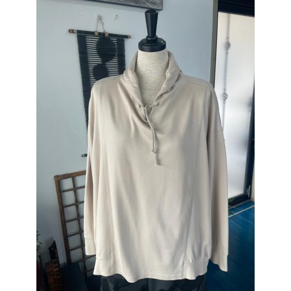 センソユニコ　ポワンリーニュ　センソ　中古　レディース　トップス　カットソー　ベージュ　美品　