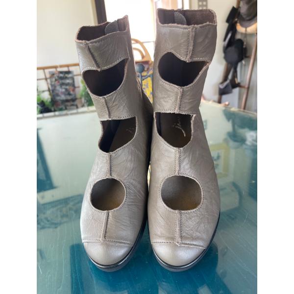 センソユニコ　慈雨　Jiu　中古　リサイクル　センソ　レディース　シューズ　靴　ショートブーツ　24...