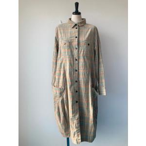 センソユニコ　中古　キューブキューブ　レディース　ワンピース　シャツワンピース　コーデュロイ　大人コ...