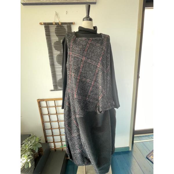 センソユニコ　芽風　中古　リサイクル　センソ　レディース　ジャンバースカート　美品　