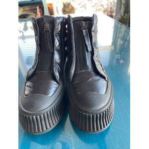 マナ MANA ワイドカットメッシュブーティー サンダル 531146 黒