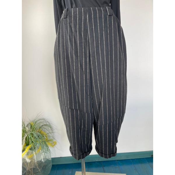 センソユニコ　萌　中古　センソ　ボトムス　パンツ　ゆったり　ストライプ　美品