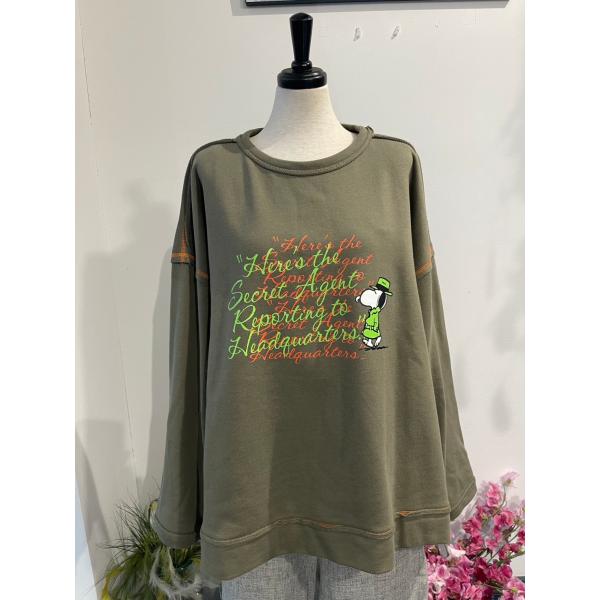 センソユニコ　SNOOPY×VOYAGES　センソ　中古　レディース　トップス　カットソー　トレーナ...