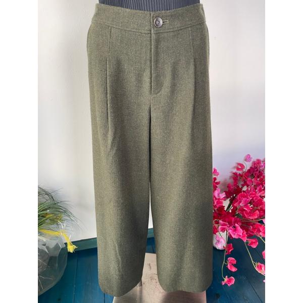 センソユニコ　イオコムイオ　センソ　中古　ボトムス　パンツ　グリーン　美品　希少品　新古品　未使用品