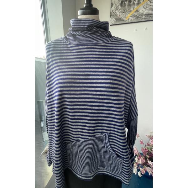 センソユニコ　キューブキューブ　センソ　中古　リサイクル　レディース　トップス　カットソー　ボーダー...