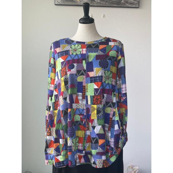 センソユニコ　キューブキューブ　センソ　中古　リサイクル　レディース　トップス　カットソー　カラフル...