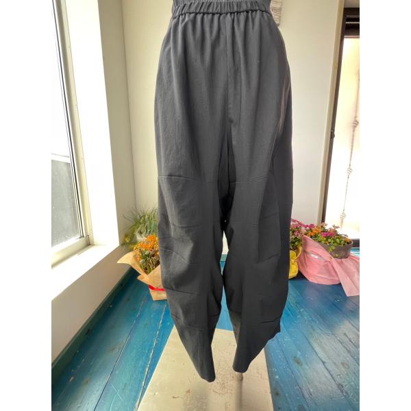 センソユニコ　慈雨　センソ　中古　リサイクル　レディース　ボトムス　パンツ　ブラック　裏地付き　美品