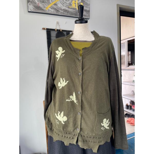 センソユニコ　t.b　センソ　中古　リサイクル　レディース　トップス　カーディガン　ニット　美品　希...