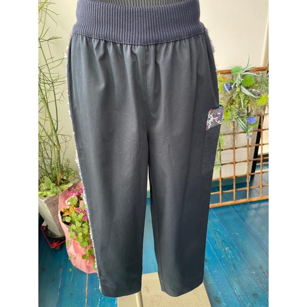 M＆KYOKO　中古　リサイクル　レディース　ボトムス　パンツ　サイド柄　美品
