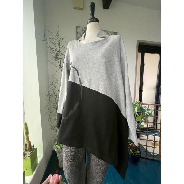 センソユニコ　慈雨　センソ　中古　レディース　トップス　カットソー　長袖　アシンメトリー　人気ブラン...