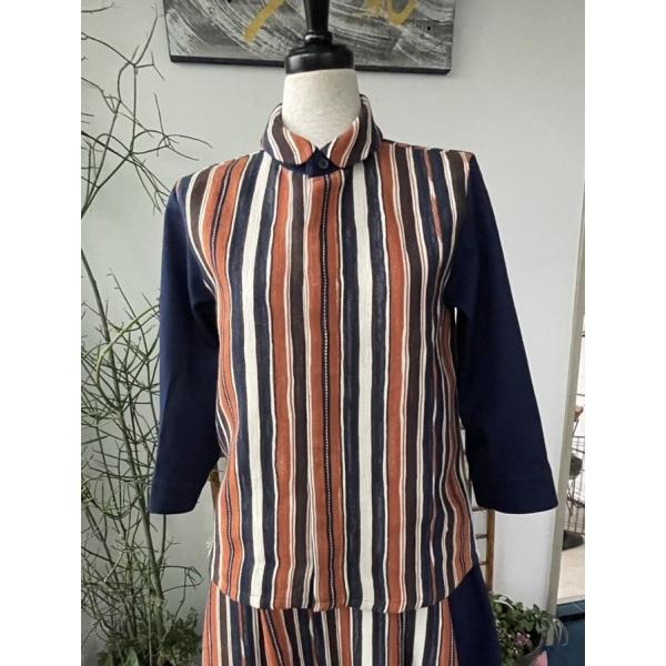 センソユニコ　ルクルカ　センソ　中古　リサイクル　レディース　トップス　ジャケット　ブラウス　七分袖...