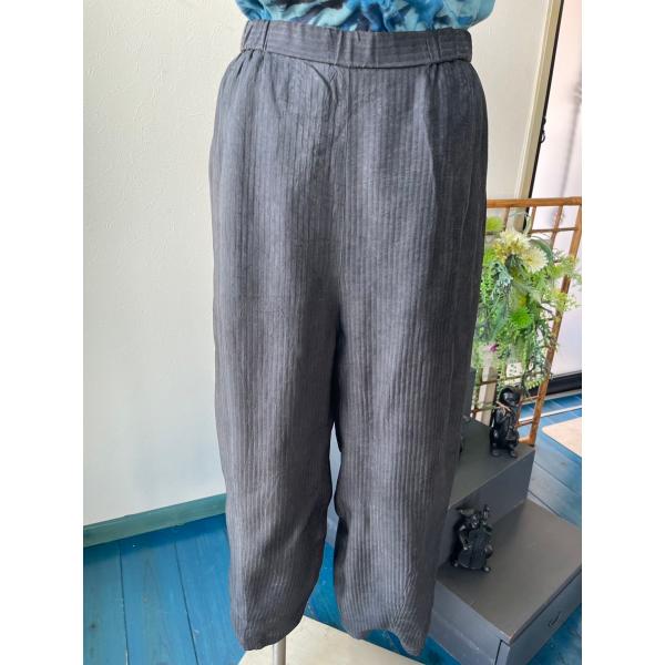 センソユニコ　芽風　中古　センソ　ボトムス　パンツ　ゆったり　黒　美品　新古品　未使用品