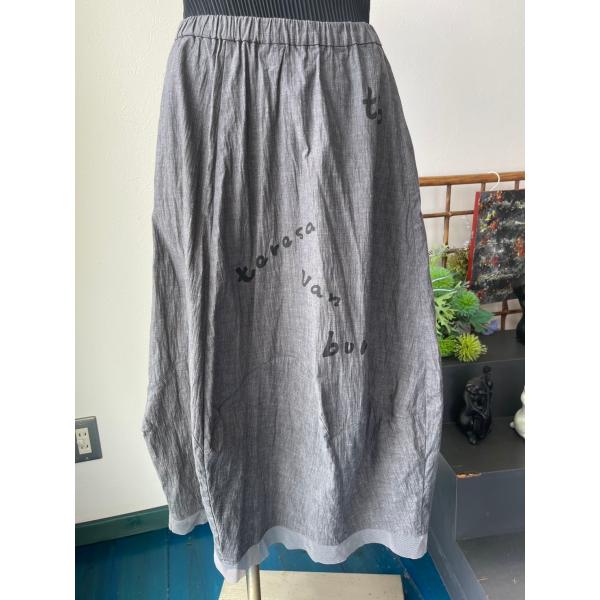 センソユニコ　t.b　センソ　中古　リサイクル　レディース　ボトムス　スカート　裾チュール　美品　希...