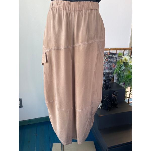 センソユニコ　キューブキューブ　センソ　中古　ボトムス　パンツ　ゆったり　光沢　美品　