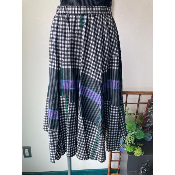 センソユニコ　慈雨　センソ　中古　レディース　ボトムス　スカート　裏地付き　人気ブランド　個性　美品