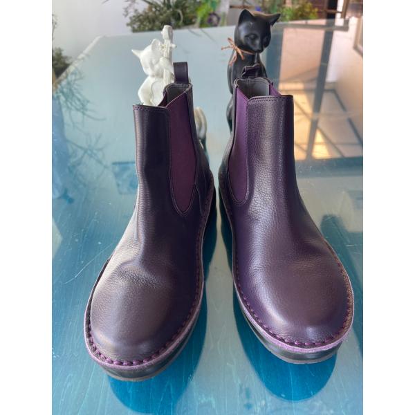 Doruche　ドルチェ　中古　リサイクル　靴　シューズ　ショートブーツ　牛革　22.5cm　美品　...