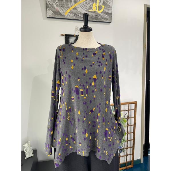 センソユニコ　イオコムイオ　センソ　中古　リサイクル　レディース　カットソー　長袖　美品　希少品