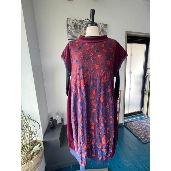 センソユニコ　あん吉　中古　リサイクル　センソ　レディース　チュニック　ベロア　人気ブランド　美品　...