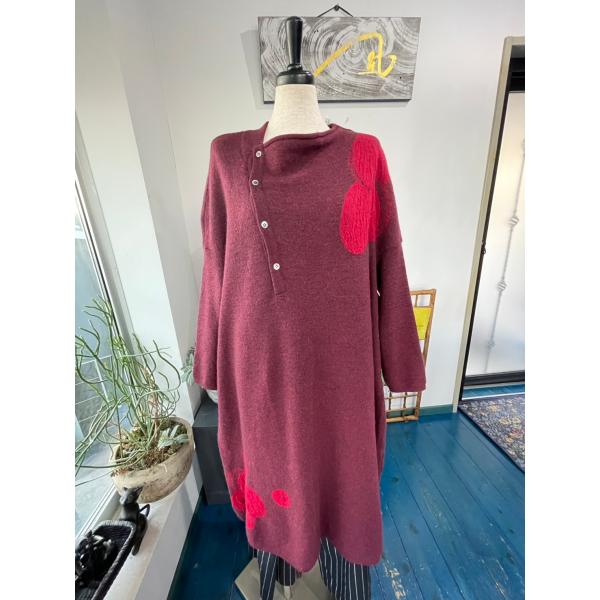 センソユニコ　ポワンリーニュ　中古　リサイクル　センソ　レディース　ワンピース　毛　美品　