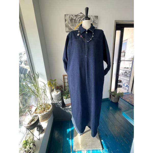 Vin　中古　レディース　ワンピース　デニム　長袖　美品