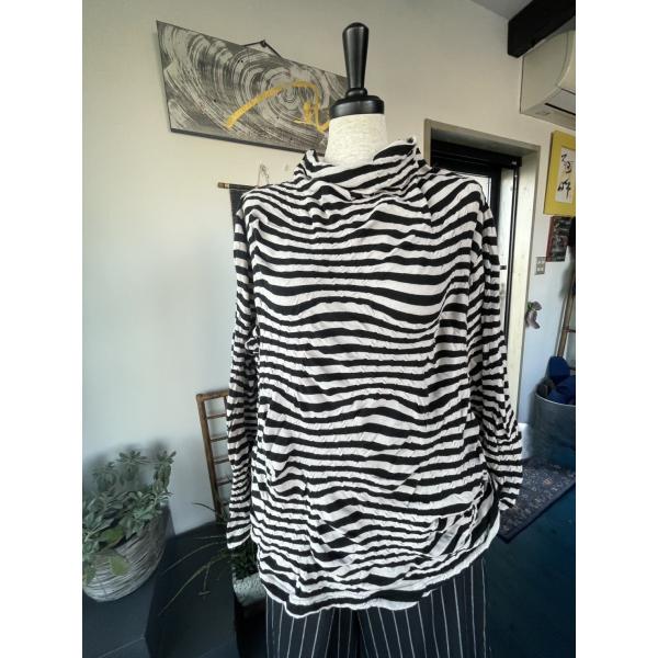 センソユニコ　慈雨　センソ　中古　レディース　トップス　カットソー　ボーダー　長袖　人気ブランド　美...