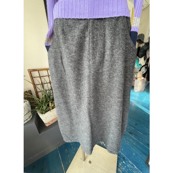 センソユニコ　イム　センソ　中古　レディース　ボトムス　スカート　グレー　美品　