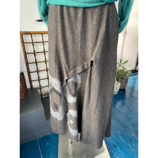 センソユニコ　慈雨　センソ　中古　レディース　ボトムス　スカート　輪柄　人気ブランド　個性　美品