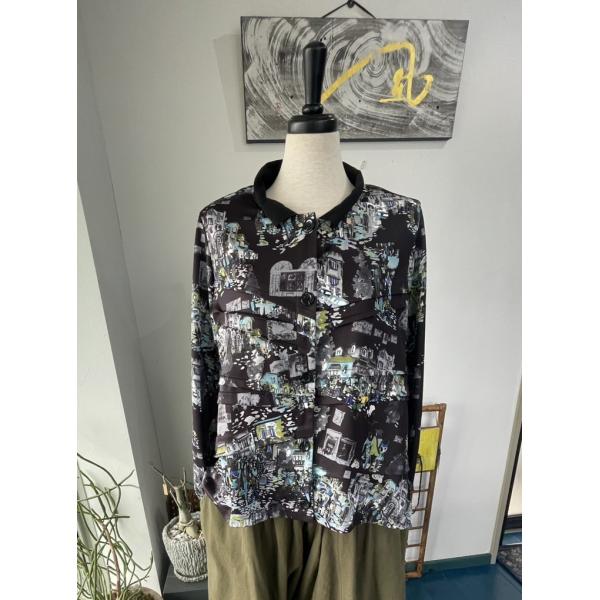 センソユニコ　t.b　中古　センソ　レディース　トップス　アウター　ジャケット　グラフィック柄　美品...