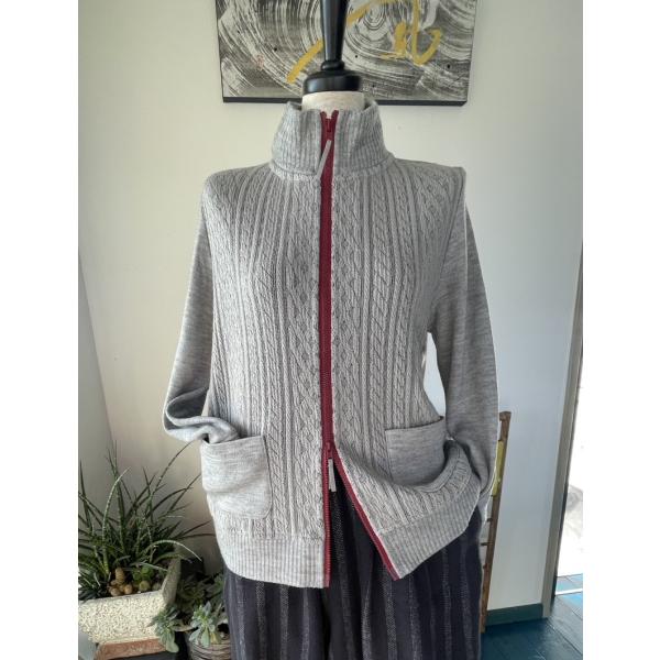 Lover's Birthday　中古　レディース　トップス　ニット　カーディガン　ジップアップ　美...