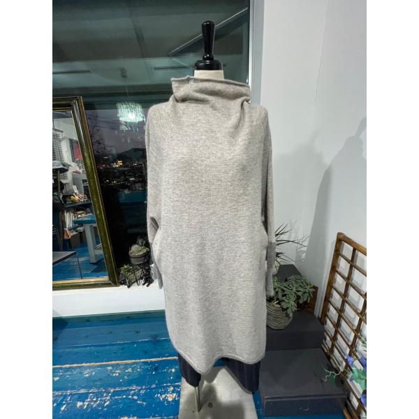 センソユニコ　イオコムイオ　中古　リサイクル　センソ　レディース　ニット　チュニック　美品　希少品