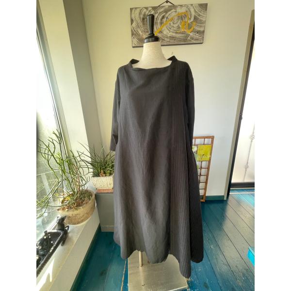 センソユニコ　芽風　中古　リサイクル　センソ　レディース　ワンピース　裾チュール　美品　