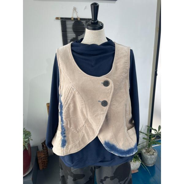 センソユニコ　キューブキューブ　中古　リサイクル　レディース　アウター　ベスト　美品