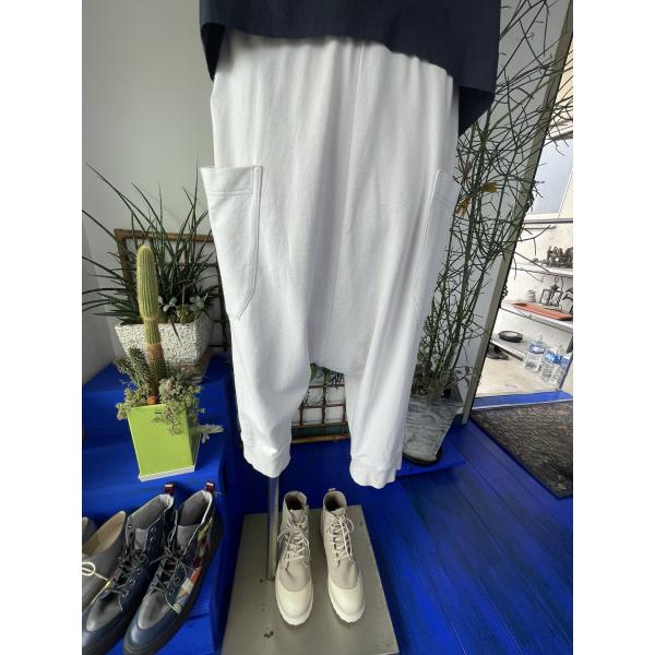 ゴキ　中古　リサイクル　レディース　ボトムス　パンツ　スウェット　白　サルエルパンツ　美品
