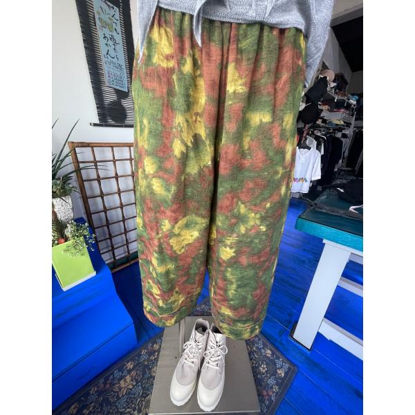 パルティクラール　中古　リサイクル　レディース　ボトムス　パンツ　ぼかし柄　美品