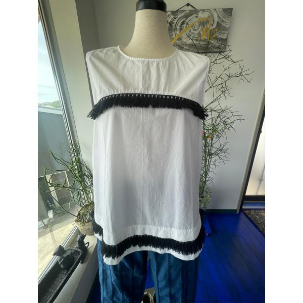センソユニコ　ALYSI　センソ　中古　リサイクル　レディース　トップス　ブラウス　ノースリーブ　美...