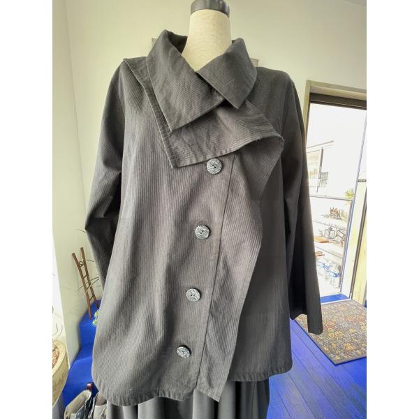 センソユニコ　慈雨　センソ　中古　リサイクル　レディース　トップス　ジャケット　黒　美品　