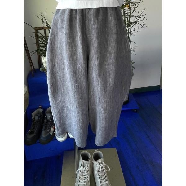 パルティクラール　中古　リサイクル　レディース　ボトムス　パンツ　ゆったり　麻　美品