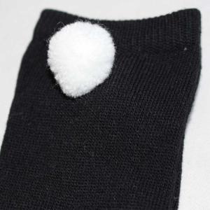 ハイソックス ベビー 返品交換不可 ボンボン付...の詳細画像1