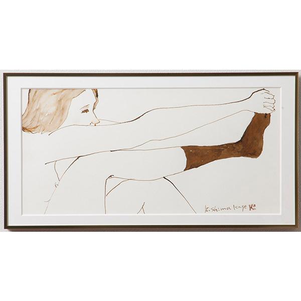 値下げ【整理販売】「Socks」　アクリル作品　sma7236