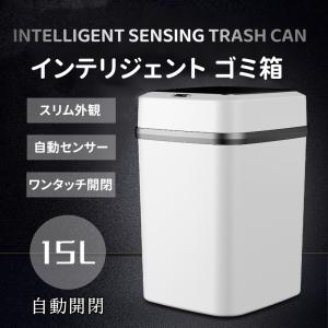 ゴミ箱 分別 自動開閉センサー式  全自動 非接触 蓋付き 資源ゴミ ペダルいらず ダストボックス 便利 台所 キッチン