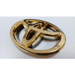 トヨタ（TOYOTA） トヨタ純正 24金メッキゴールドエンブレム ［リヤ車