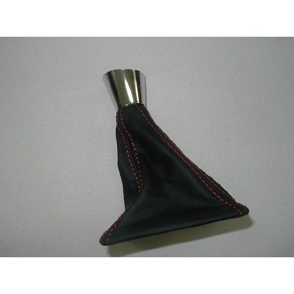 トヨタ純正　本革シフトブーツ [レッドステッチ]　マークＸ 130系