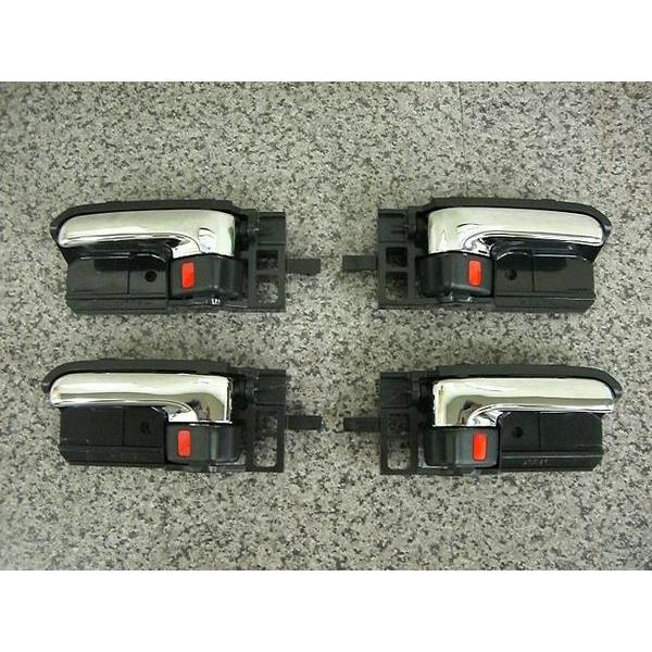 ダイハツ純正　メッキインサイドドアハンドル [交換式インナードアノブ]　ｂＢ 20系