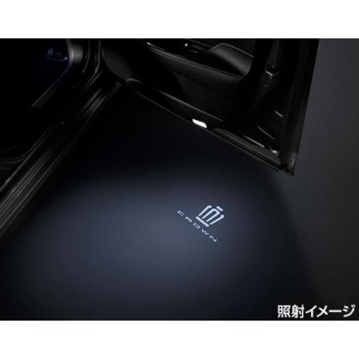 トヨタ純正　プロジェクションカーテシイルミ　クラウン セダン AZSH32・KZSM30 クラウンセ...