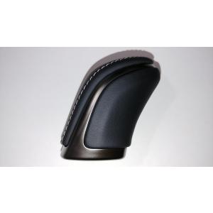 レクサス純正　本革シフトノブ [シルバーステッチ]　ノア 90系