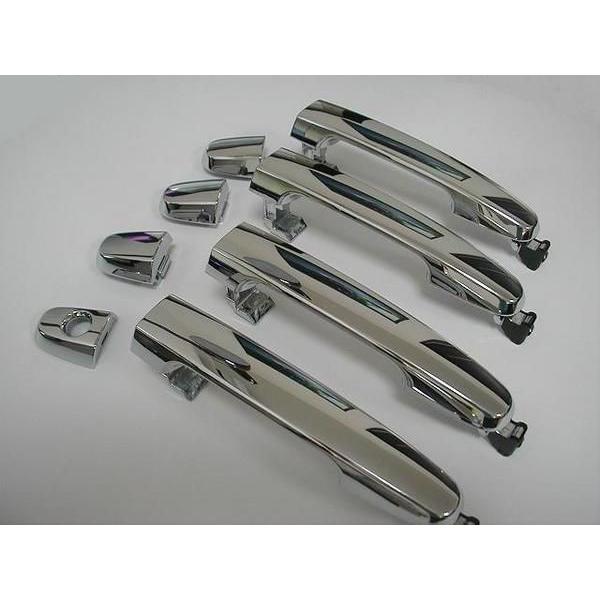 トヨタ純正　メッキドアハンドル [フルメッキタイプ交換式ドアノブ]　ルミオン 150系