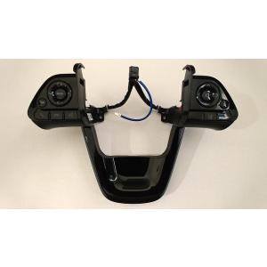 トヨタ純正　ステアリングスイッチ (音声認識・ハンズフリー通話ボタン付) [ピアノブラック]　プリウ...